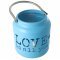 Eazyuse LED l�mp�s 'Love is all you need' k�k 3 feh�r LED elemekkel egy�tt CR2032 2db