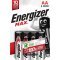 Energizer AA Mignon ceruza LR06 hagyom�nyos elem 1.5V 4db/csomag alk�li