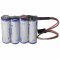 Vev� Akkumul�torpakk AA Mignon ceruza 4,8V 2700mAh 4db/csomag Graupner csatlakoz� NiMH