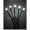 Konstsmide Micro LED belt�ri f�nyf�z�r 10LED melegfeh�r sz�rt 0,63m 3,63m 6340-120