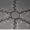 Konstsmide LED fa k�peny frostolt 660 melegfeh�r 6650-130 id�z�t� belt�r �s k�lt�r