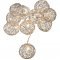 Konstsmide LED dekor f�nyf�z�r 16 melegfeh�r 3148-103 alum�nium dr�tg�mb�k 3 Mignon ceruza