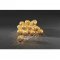 Konstsmide LED dekor�ci�s f�nyf�z�r arany f�m g�mb�k O4cm 3m 24LED 24V 3156-803