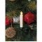 Konstsmide LED kar�csonyfa vil�g�t�s 10 vezet�k n�lk�li gyertya 1900-100 feh�r IR t�vir�ny�t�