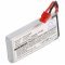 Helyettesítő Akkumulátor modellépítő Syma X5HC X5HW X5UW 3.7V 1200mAh 1db/csomag Li-Polymer Helyettesítő Akkumulátor modellépítő Syma X5HC X5HW X5UW 3.7V 1200mAh 1db/csomag Li-Polymer