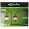 2db solar LED kerti l�mpa �ll� vagy f�ggesztett kivitelben