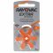 Rayovac H13MF Nr.13 PR48 Extra Advanced 310mAh 6db/csomag hall�k�sz�l�k elem