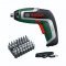 Bosch IXO 7 Akkumul�tors csavaroz� 3,6V 2,0Ah 32db/csomag bitk�szlet Micro-USB k�bellel Li-Ion