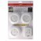 Heitech LED l�mpa 3db/csomag t�vir�ny�t�val 11x AAA LR03 elemmel �rint�vez�rl�s