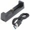 XTAR MC1 USB-C t�lt� 1-�reges 3,6/3,7V 0,5Ah Li-Ion