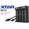 XTAR MX4 akkumul�tor t�lt�  4csatorn�s 1,5V,3,6V/3,7V,3,2V,1,2V Li-ion/LiFePO4/NiMH