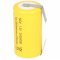 Helyettes�t� Akkumul�tor Sanyo KR-5000DEL Cadnica D (g�li�t) 1.2V 5000mAh forrf�l U-forma ipari NiMH