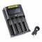 Nitecore UM4 USB t�lt� QC 2.0 Li-Ion, NiMH, LiFePO4 Akkumul�tormul�torok