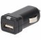 AccuCell USB-aut�s adapteradapter - 2,4 A, Auto-ID funkci� - fekete