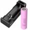 Samsung 18650 3,7V 3500mAh Akkumul�tor Pard NV007A t�lt� f�nyk�pez�g�p videokamera Li-ion