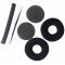 F�lp�rna k�szlet Sennheiser HD25 HD25-1 II PC150 PC151 PC155 65mm fekete