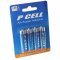 P-Cell AA Mignon ceruza LR6 1,5V 4db/csomag helyettes�t� elem hagyom�nyos elem
