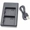 Dual t�lt� Netgear Arlo Pro 3 Akkumul�torkhoz VMA5400-10000S VMS5140 VMC4040P 2x egyidej� Micro USB csomag