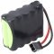 Helyettes�t� Akkumul�tor roma 4511670 red�nymotor 12V 800mAh 9,6Wh F2x5 k�bel �s csatlakoz� NiMH