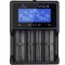 Helyettes�t� Akkumul�tor gyorst�lt� 4-csatorn�s egyedi vez�rl�s 4db CR123A 850mAh 1db AccuSafe Li-Ion