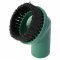 Ut�ngy�rtott kefefej Vorwerk Tiger Kobold r�gi kerek csatlakoz� z�ld fekete 1db/csomag
