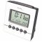Technoline r�di�vez�relt �breszt��ra alum�nium-fekete 77x77mm elemek n�lk�l