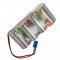 Helyettes�t� Akkumul�tor Racing-Pack 4,8V 4300mAh Graupner csatlakoz� modell�p�t� NiMH