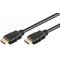 Goobay Standard Puha High-Speed HDMI-k�bel Ethernettel 4K/60Hz 1m