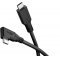 Goobay USB-C k�bel 90� USB4 1m 100 W 5 A 40 Gbit/s Power Delivery