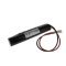 Helyettesítő Akkumulátor 3,6V 1800mAh vészvilágítás 25cm kábel JST VHR-2N 129x22mm Helyettesítő Akkumulátor 3,6V 1800mAh vészvilágítás 25cm kábel JST VHR-2N 129x22mm