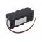 Helyettesítő Akkumulátor vészvilágításhoz 12V 1800mAh Sub-C F2x5 200mm kábel NiMH Helyettesítő Akkumulátor vészvilágításhoz 12V 1800mAh Sub-C F2x5 200mm kábel NiMH