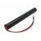 Helyettesítő Akkumulátor vészvilágítás L1x5 2/3A 6V 1000mAh 150mm kábel NiMH Helyettesítő Akkumulátor vészvilágítás L1x5 2/3A 6V 1000mAh 150mm kábel NiMH