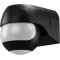 Goobay k�tz�n�s PIR mozg�s�rz�kel� fekete 180�/360� 12m IP44 k�lt�ri LED kompatibilis