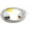Medlinket orvosi EKG-kábel 3-adrig 8 pólusú csatlakozó Philips M1590A Medlinket orvosi EKG-kábel 3-adrig 8 pólusú csatlakozó Philips M1590A