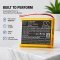 Helyettesítő bébiőr Akkumulátor BabyPhone AURUM BAT-BBM-A1 5000mAh 18.5Wh Helyettesítő bébiőr Akkumulátor BabyPhone AURUM BAT-BBM-A1 5000mAh 18.5Wh