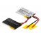 Helyettes�t� kamera Akkumul�tor EV0200 / HPP452030 440mAh/1.63Wh