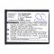 Helyettesítő kamera Akkumulátor Panasonic HX-WA10 VW-VBX070 740mAh 2.74Wh Helyettesítő kamera Akkumulátor Panasonic HX-WA10 VW-VBX070 740mAh 2.74Wh