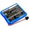 Helyettes�t� m�r�m�szer Akkumul�tor Extech MS6000 BATT-74V 7,4V 4500mAh 33,3Wh Li-ion
