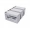 Helyettesítő Akkumulátor szünetmentes UPS Eaton-Powerware PW5115 1400VA 7590116 3db/csomag SLA Helyettesítő Akkumulátor szünetmentes UPS Eaton-Powerware PW5115 1400VA 7590116 3db/csomag SLA