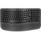 Logitech Wave Keys ergonomikus vezeték nélküli billentyűzet DE grafit Bluetooth Logi Bolt USB-C Logitech Wave Keys ergonomikus vezeték nélküli billentyűzet DE grafit Bluetooth Logi Bolt USB-C