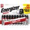 Energizer Max AA Mignon ceruza 1,5V elem 20db/csomag Alkaline