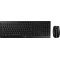 Cherry STREAM Desktop vezet�k n�lk�li billenty�zet �s eg�r k�szlet DE fekete 2,4GHz 2400dpi