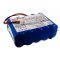 Helyettes�t� orvosi eszk�z Akkumul�tor Smiths WZ50C2 160AAH10YMLZ 1600mAh 19.2Wh eszk�z�kh�z 12V