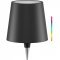 Goobay vezeték nélküli RGBW LED palacklámpa, érintésvezérlés, 3W 140lm, IP44, 1800mAh Li-ion Goobay vezeték nélküli RGBW LED palacklámpa, érintésvezérlés, 3W 140lm, IP44, 1800mAh Li-ion