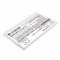 Helyettes�t� orvosi eszk�z Akkumul�tor Canon AX-C4343W LB-4A 1600mAh 17.76Wh 11.1V