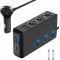 Szivargy�jt� eloszt�, 3 aljzat + 4 USB, Power Delivery