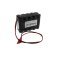 Helyettes�t� Akkumul�tor NC v�sz- �s biztons�gi vil�g�t�s AA 12V 800mAh 2x5 25cm NiCd