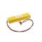 Helyettes�t� Akkumul�tor Sub C-Size 7,2V 2500mAh High Temp dupla oszlop 30cm k�bellel NiMH