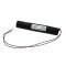 Helyettes�t� Akkumul�tor 4/5 Sub C 4,8V 2000mAh v�sz- �s biztons�gi vil�g�t�s NiMH