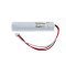 Helyettes�t� Akkumul�tor 6,4V 3000mAh 19,2Wh 20cm k�bellel csatlakoz�val Fischer LiFePO4